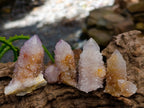Natural Lilac Ametrine Spirit Quartz Clusters x 35 From Boekenhouthoek, South Africa - Toprock Gemstones and Minerals 