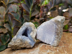Natural Blue Lace Agate Geodes and Cluster Specimens x 24 From Nsanje, Malawi - Toprock Gemstones and Minerals 