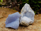 Natural Blue Lace Agate Geodes and Cluster Specimens x 24 From Nsanje, Malawi - Toprock Gemstones and Minerals 