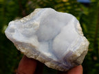 Natural Blue Lace Agate Geodes and Cluster Specimens x 24 From Nsanje, Malawi - Toprock Gemstones and Minerals 