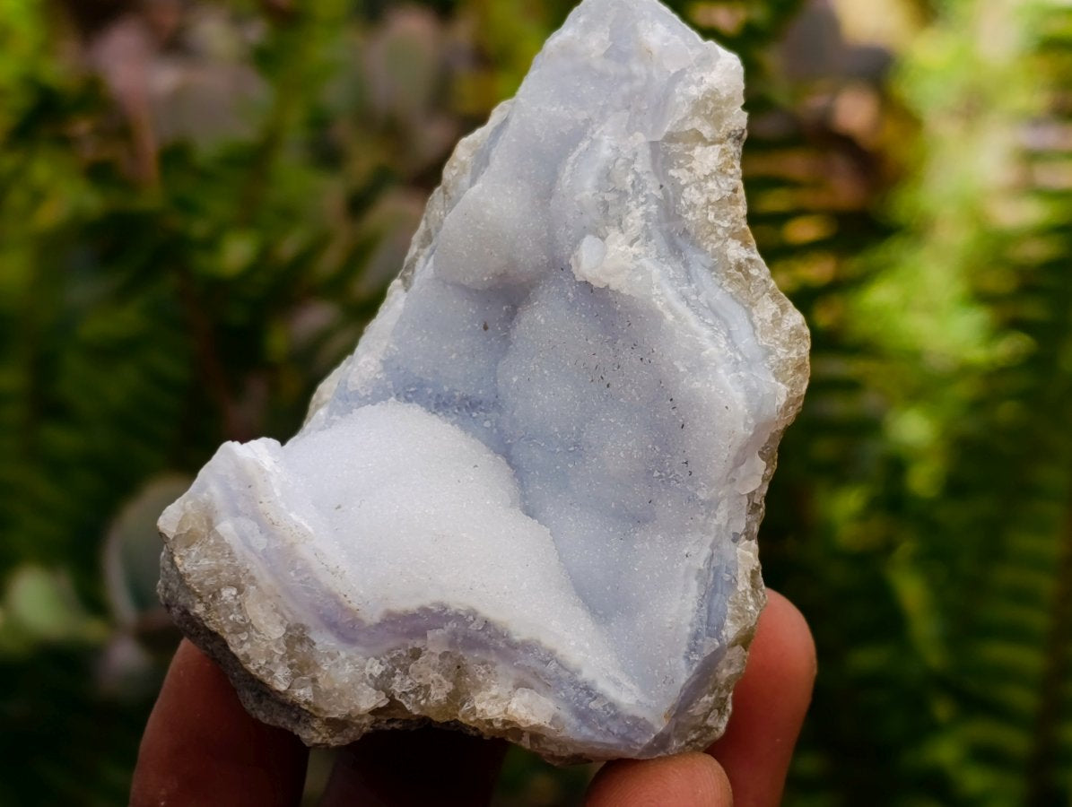Natural Blue Lace Agate Geodes and Cluster Specimens x 24 From Nsanje, Malawi - Toprock Gemstones and Minerals 