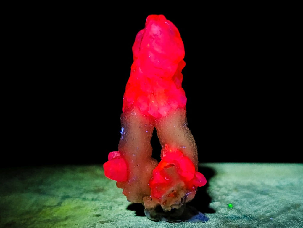 Natural Drusy Quartz Coated Spearhead Calcite Crystals x 12 From Albert's Mountain, Lesotho - Toprock Gemstones and Minerals 