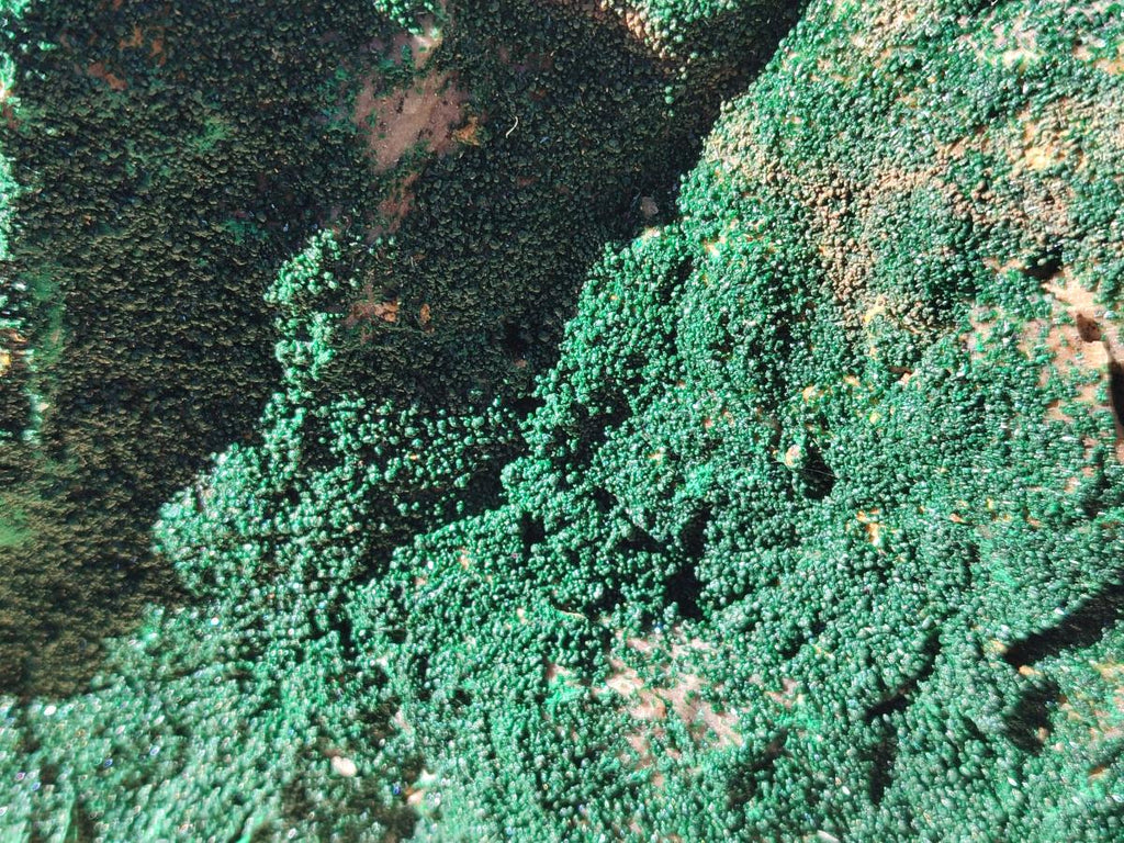 Natural Large Crystalline Botryoidal Malachite Specimen x 1 From Congo - Toprock Gemstones and Minerals 