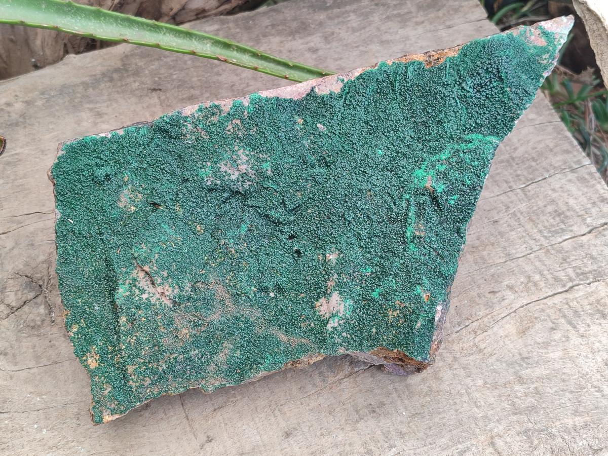 Natural Large Crystalline Botryoidal Malachite Specimen x 1 From Congo - Toprock Gemstones and Minerals 