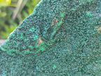 Natural Large Crystalline Botryoidal Malachite Specimen x 1 From Congo - Toprock Gemstones and Minerals 