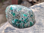 Polished Emerald Mica 'Mutokolite' Standing Free Forms x 4 From Mutoko, Zimbabwe - Toprock Gemstones and Minerals 