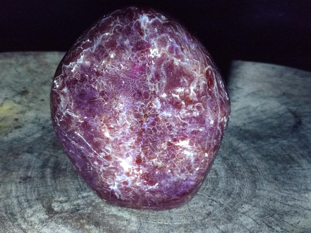 Polished Large Orange Calcite Standing Free Form x 1 From Madagascar - Toprock Gemstones and Minerals 