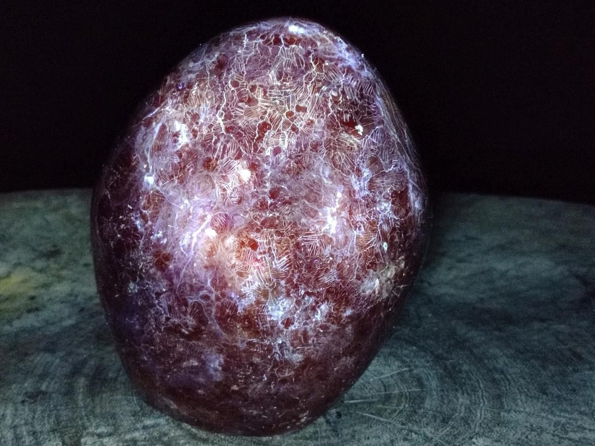 Polished Large Orange Calcite Standing Free Form x 1 From Madagascar - Toprock Gemstones and Minerals 