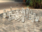 Polished Small Clear Quartz Jewellery Crystals x 35 From Madagascar - Toprock Gemstones and Minerals 