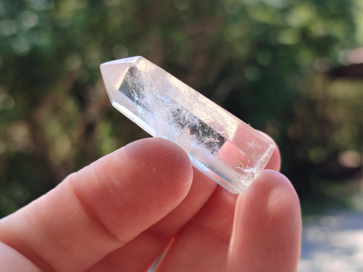 Polished Small Clear Quartz Jewellery Crystals x 35 From Madagascar - Toprock Gemstones and Minerals 