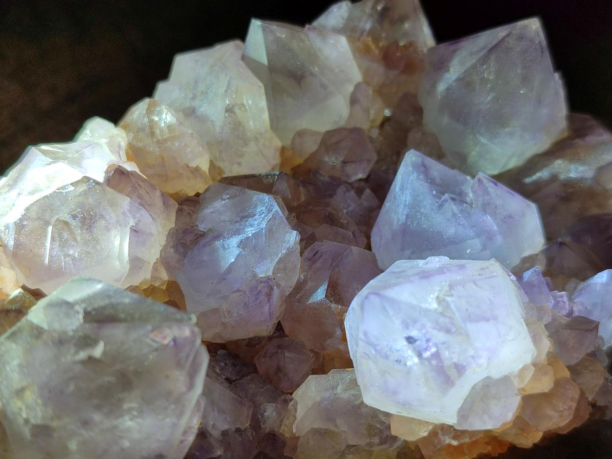 Natural Sunburst Amethyst Spirit Clusters x 2 From Boekenhouthoek, South Africa - Toprock Gemstones and Minerals 