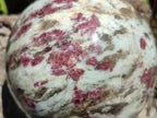 Polished Rubellite Pink Tourmaline Spheres x 2 From Ambatondrazaka, Madagascar - Toprock Gemstones and Minerals 