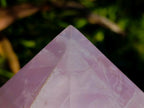 Polished Gemmy Rose Quartz Pyramids x 3 From Madagascar - Toprock Gemstones and Minerals 