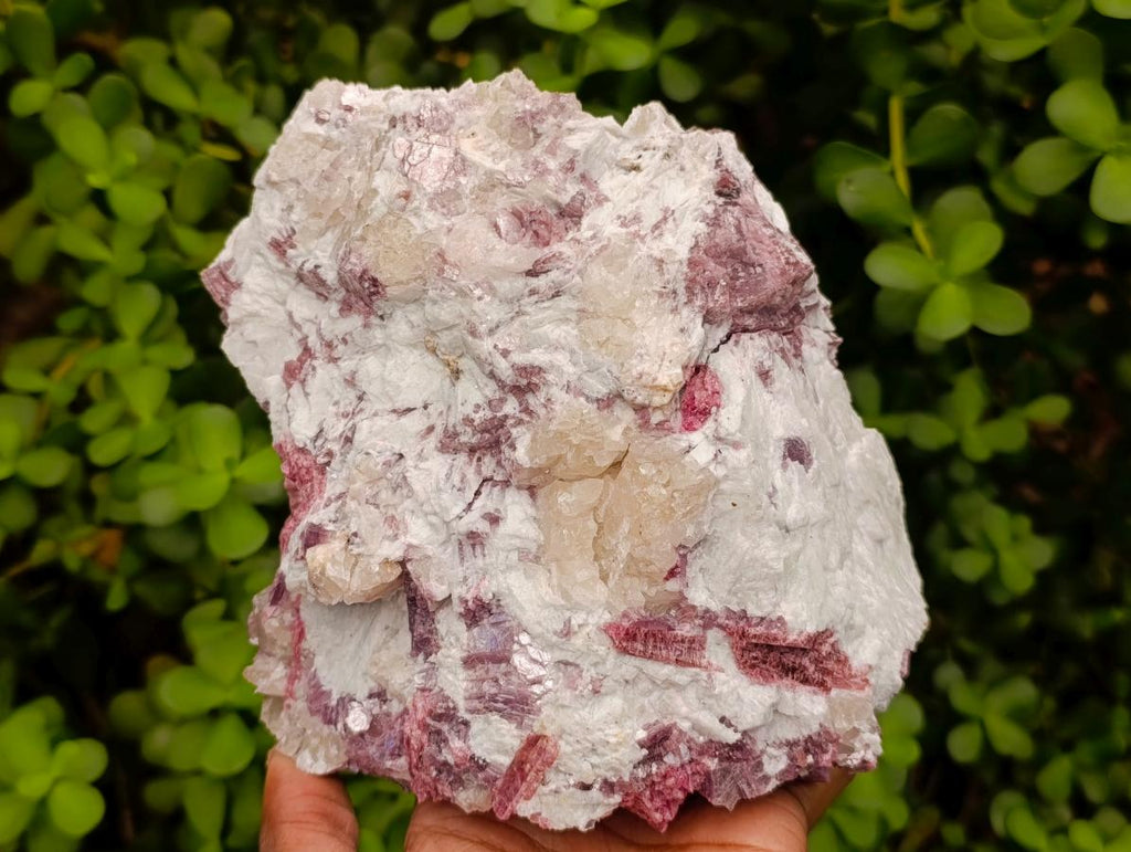 Natural Pink Rubellite Tourmaline Specimens x 2 From Karibib, Namibia - Toprock Gemstones and Minerals 