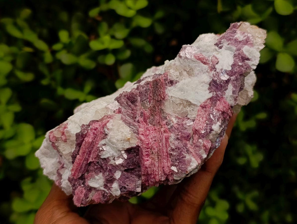 Natural Pink Rubellite Tourmaline Specimens x 2 From Karibib, Namibia - Toprock Gemstones and Minerals 
