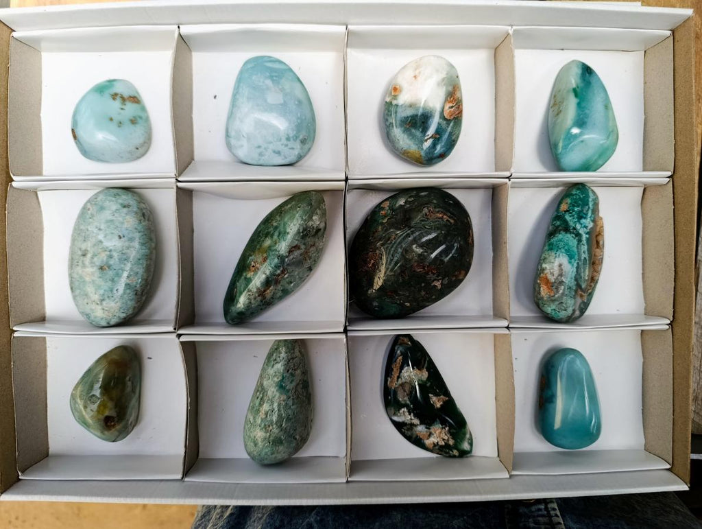 Polished Mtorolite Free Forms x 12 From Mutorashanga, Zimbabwe - Toprock Gemstones and Minerals 