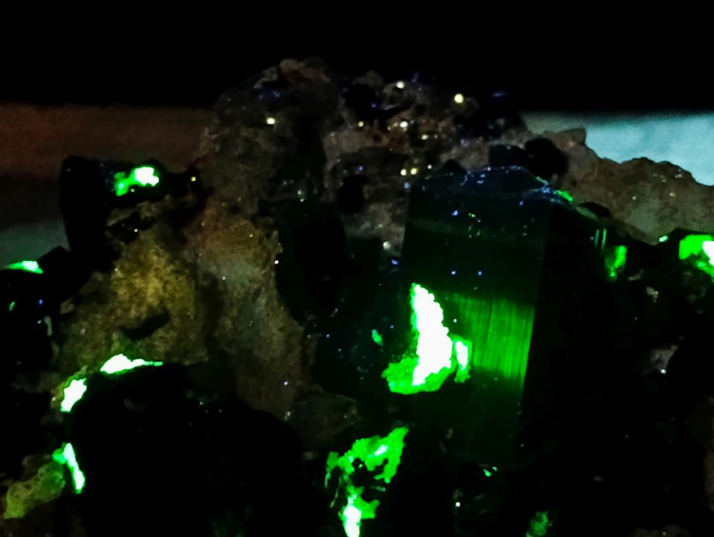 Natural Large Schorl Black Tourmaline Crystal and Cluster x 2 From Erongo, Namibia - Toprock Gemstones and Minerals 