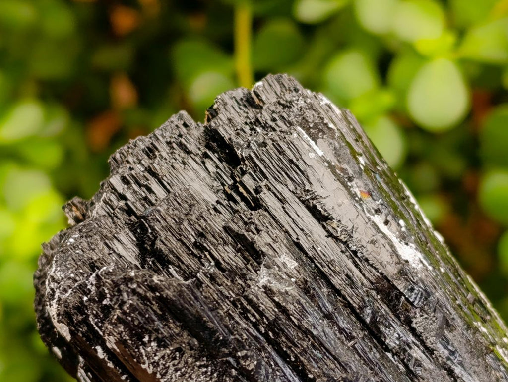 Natural Large Schorl Black Tourmaline Crystal and Cluster x 2 From Erongo, Namibia - Toprock Gemstones and Minerals 