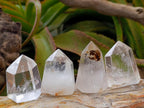 Polished Clear Quartz Display Crystals x 12 From Madagascar - Toprock Gemstones and Minerals 