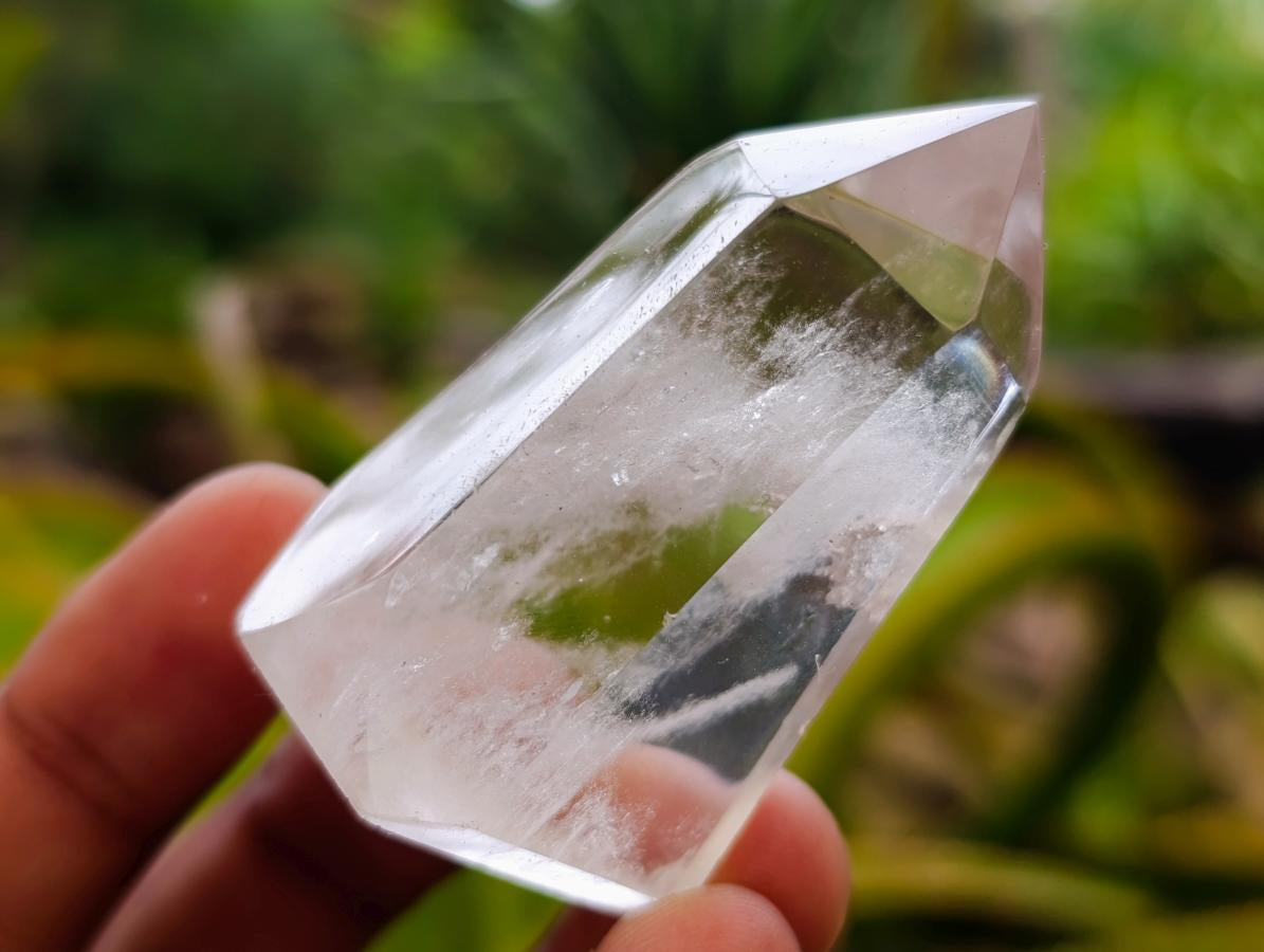 Polished Clear Quartz Display Crystals x 12 From Madagascar - Toprock Gemstones and Minerals 