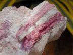 Natural Pink Rubellite Tourmaline Specimens x 2 From Karibib, Namibia - Toprock Gemstones and Minerals 