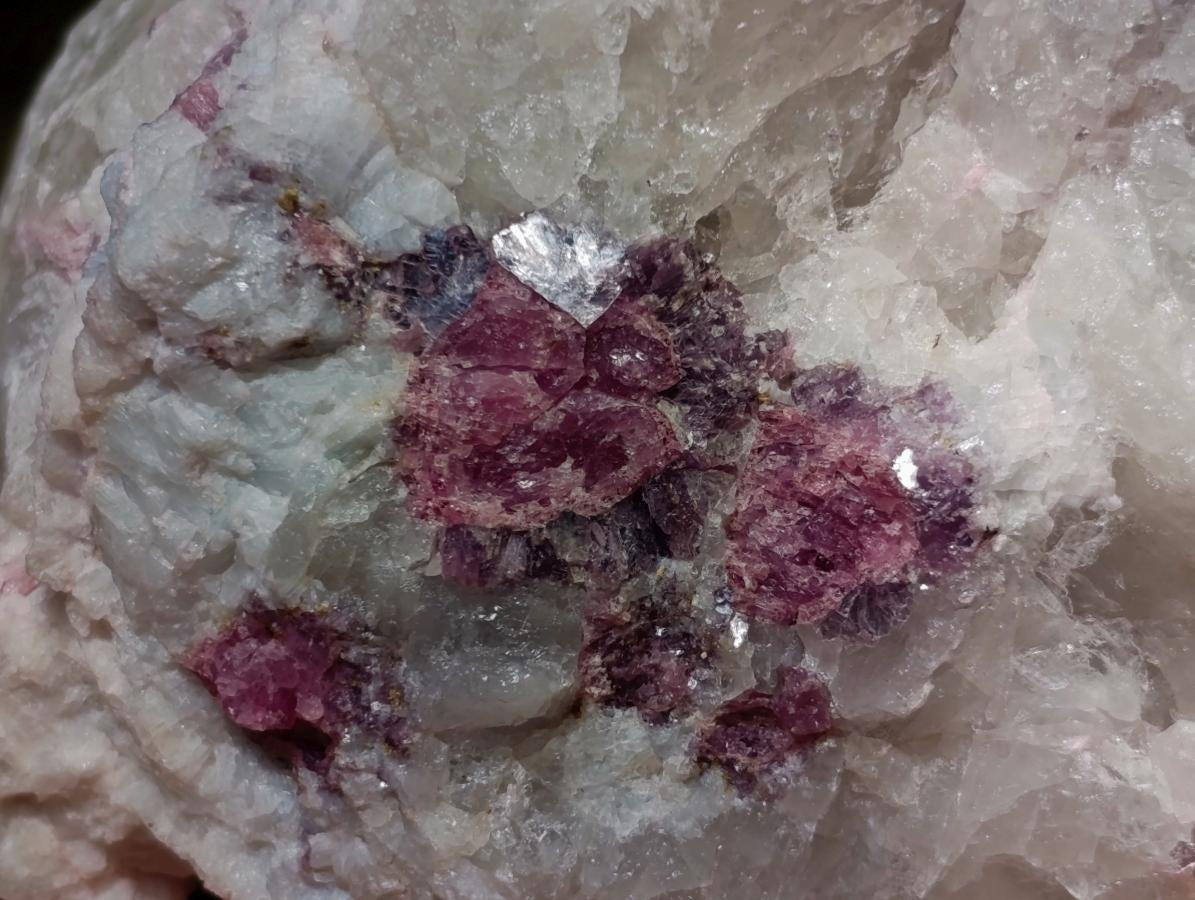 Natural Pink Rubellite Tourmaline Specimens x 2 From Karibib, Namibia - Toprock Gemstones and Minerals 