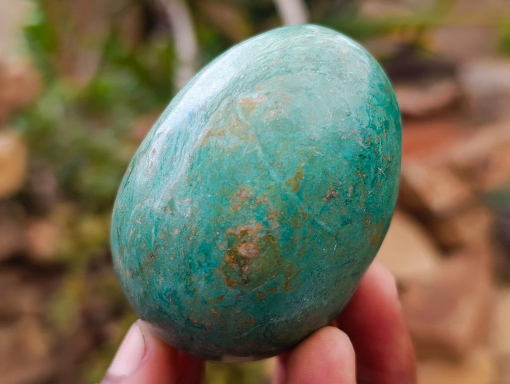 Polished Verdite Eggs x 12 From Zimbabwe - Toprock Gemstones and Minerals 