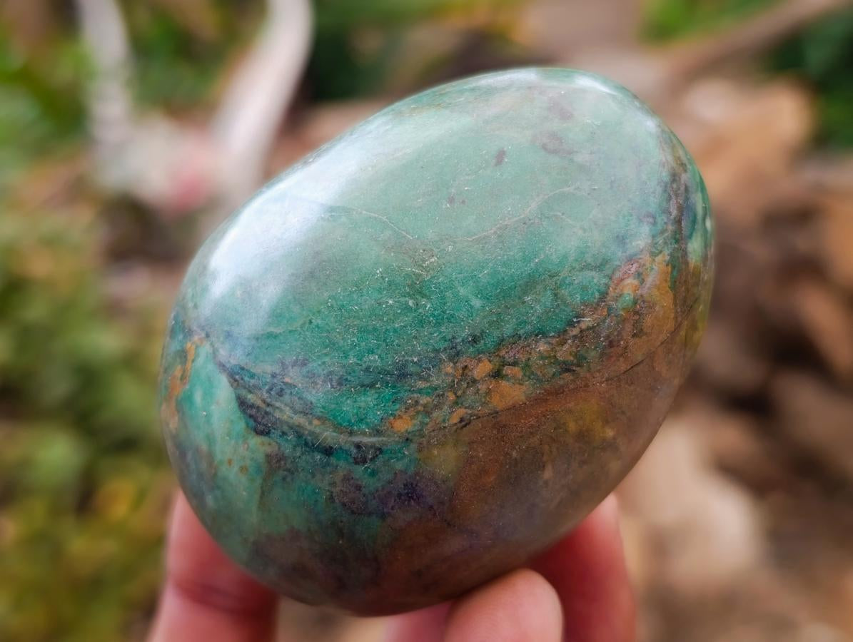 Polished Verdite Eggs x 12 From Zimbabwe - Toprock Gemstones and Minerals 