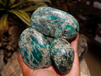 Polished Emerald Mica 'Mutokolite' Free Forms x 6 From Mutoko, Zimbabwe - Toprock Gemstones and Minerals 