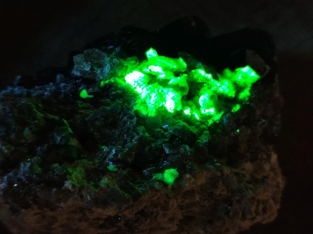 Natural Schorl Black Tourmaline Crystals and Clusters x 6 From Erongo, Namibia - Toprock Gemstones and Minerals 