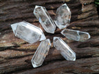 Polished Double Terminated Clear Quartz Crystals x 20 From Madagascar - Toprock Gemstones and Minerals 
