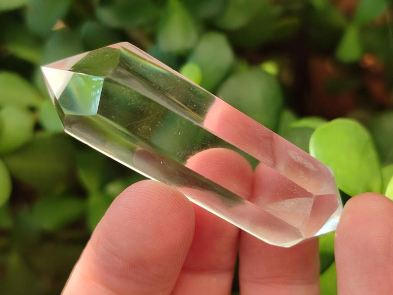 Polished Double Terminated Clear Quartz Crystals x 20 From Madagascar - Toprock Gemstones and Minerals 
