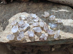 Natural Smokey Window Quartz Crystals x 35 From Brandberg, Namibia - Toprock Gemstones and Minerals 