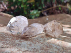 Natural Smokey Window Quartz Crystals x 35 From Brandberg, Namibia - Toprock Gemstones and Minerals 