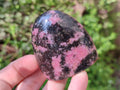 Polished Rhodonite Standing Free Forms x 6 From Ambindavato, Madagascar - Toprock Gemstones and Minerals 