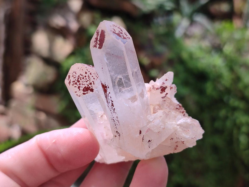 Natural Clear Cascading Quartz Crystal Clusters x 24 From Madagascar - Toprock Gemstones and Minerals 