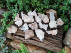 Natural Clear Cascading Quartz Crystal Clusters x 24 From Madagascar - Toprock Gemstones and Minerals 