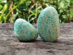 Polished Amazonite Free Forms x 24 From Zimbabwe - Toprock Gemstones and Minerals 