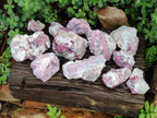 Natural Pink Rubellite Tourmaline Specimens x 12 From Karibib, Namibia - Toprock Gemstones and Minerals 