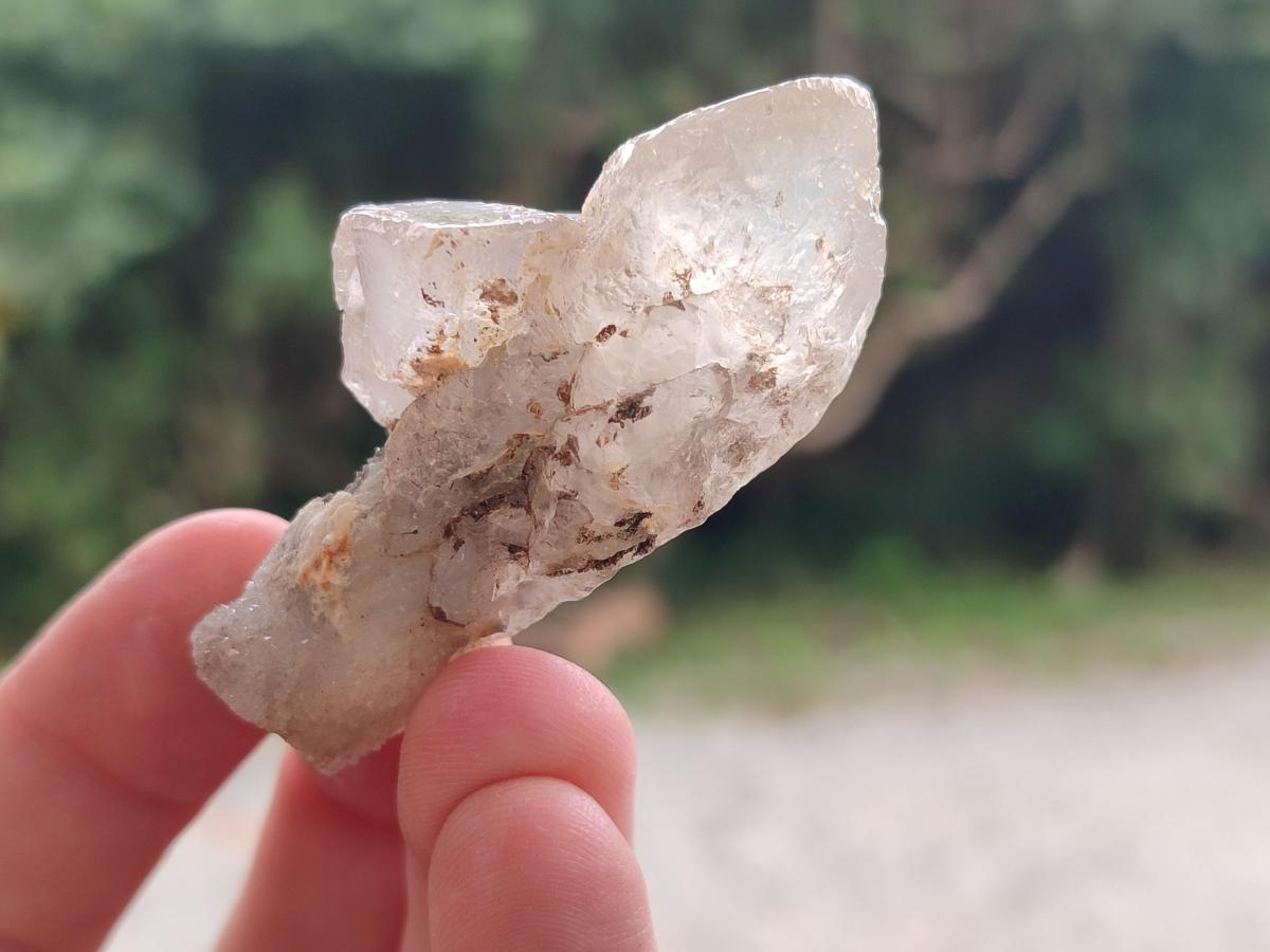 Natural Drusy Quartz Coated Spearhead Calcite Crystals x 39 From Albert's Mountain, Lesotho - Toprock Gemstones and Minerals 