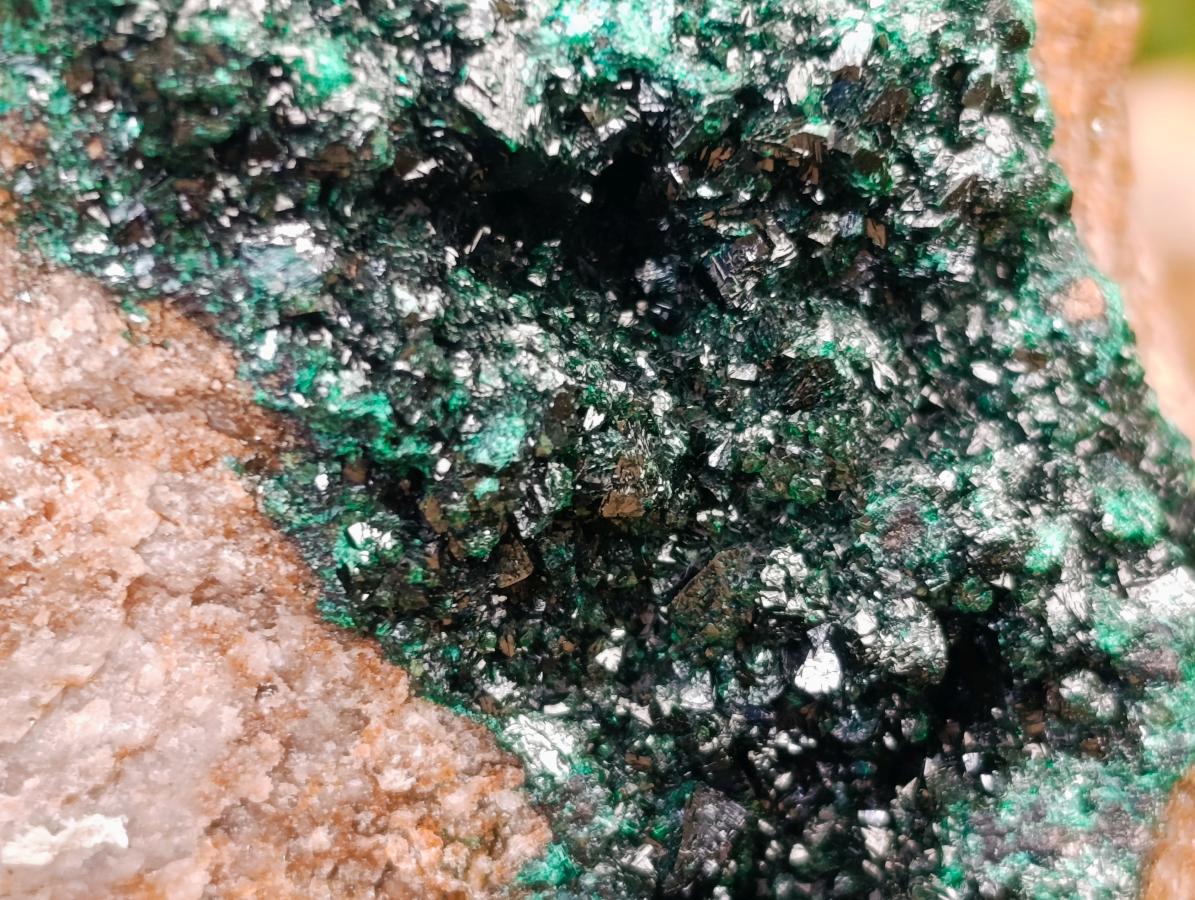 Natural Crystalline Malachite Specimens x 2 From Tenke Fungurume, Congo - Toprock Gemstones and Minerals 