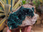 Natural Crystalline Malachite Specimens x 2 From Tenke Fungurume, Congo - Toprock Gemstones and Minerals 