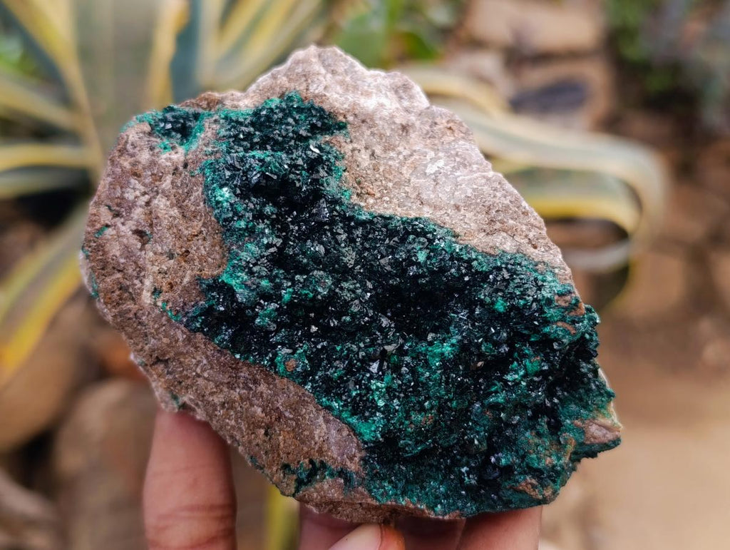 Natural Crystalline Malachite Specimens x 2 From Tenke Fungurume, Congo - Toprock Gemstones and Minerals 
