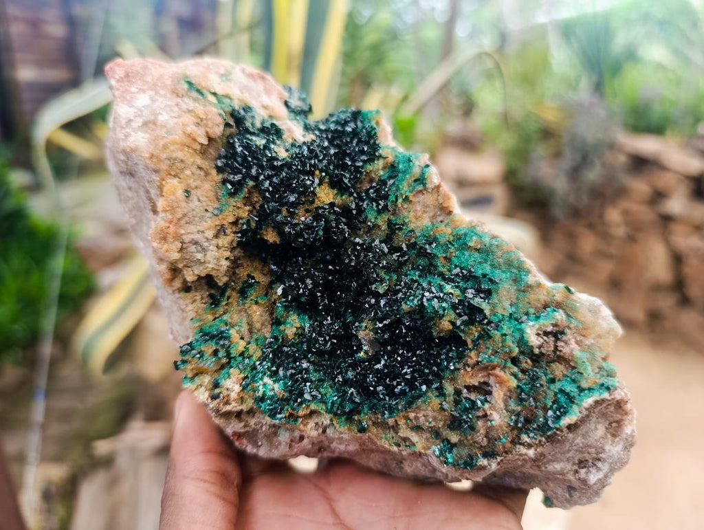 Natural Crystalline Malachite Specimens x 2 From Tenke Fungurume, Congo - Toprock Gemstones and Minerals 