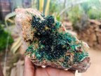Natural Crystalline Malachite Specimens x 2 From Tenke Fungurume, Congo - Toprock Gemstones and Minerals 