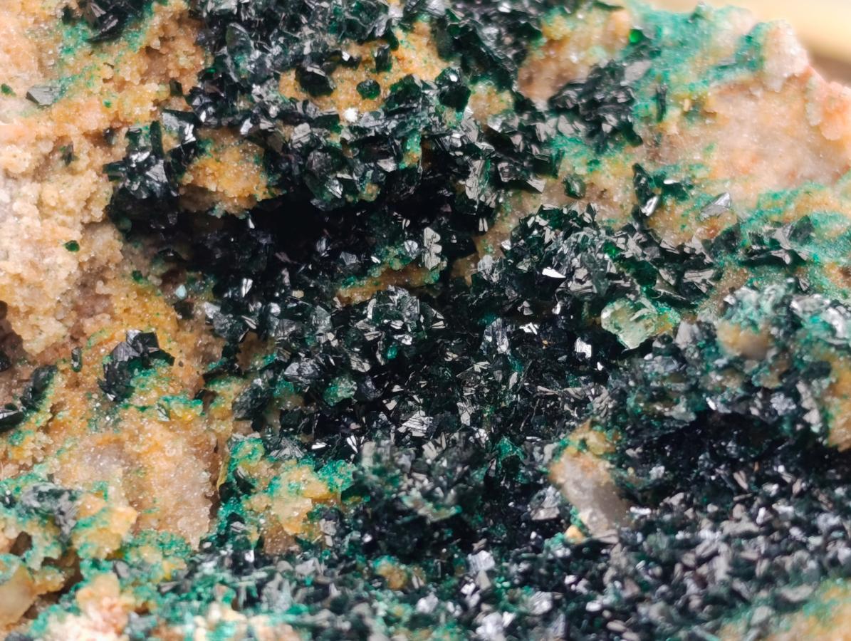 Natural Crystalline Malachite Specimens x 2 From Tenke Fungurume, Congo - Toprock Gemstones and Minerals 
