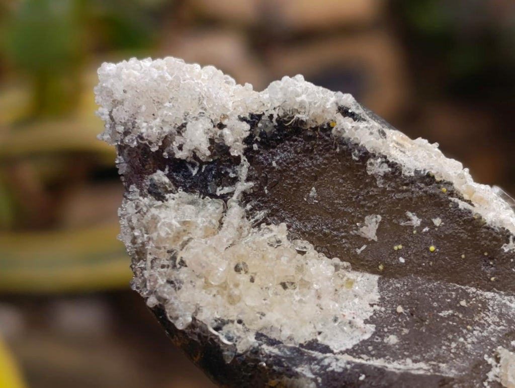 Natural Smokey Quartz Specimens with Associated Minerals x 12 From Erongo, Namibia - Toprock Gemstones and Minerals 