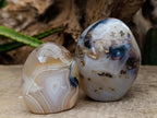 Polished Dendritic Agate Standing Free Forms x 6 From Moralambo, Madagascar - Toprock Gemstones and Minerals 