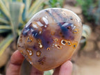 Polished Dendritic Agate Standing Free Forms x 6 From Moralambo, Madagascar - Toprock Gemstones and Minerals 