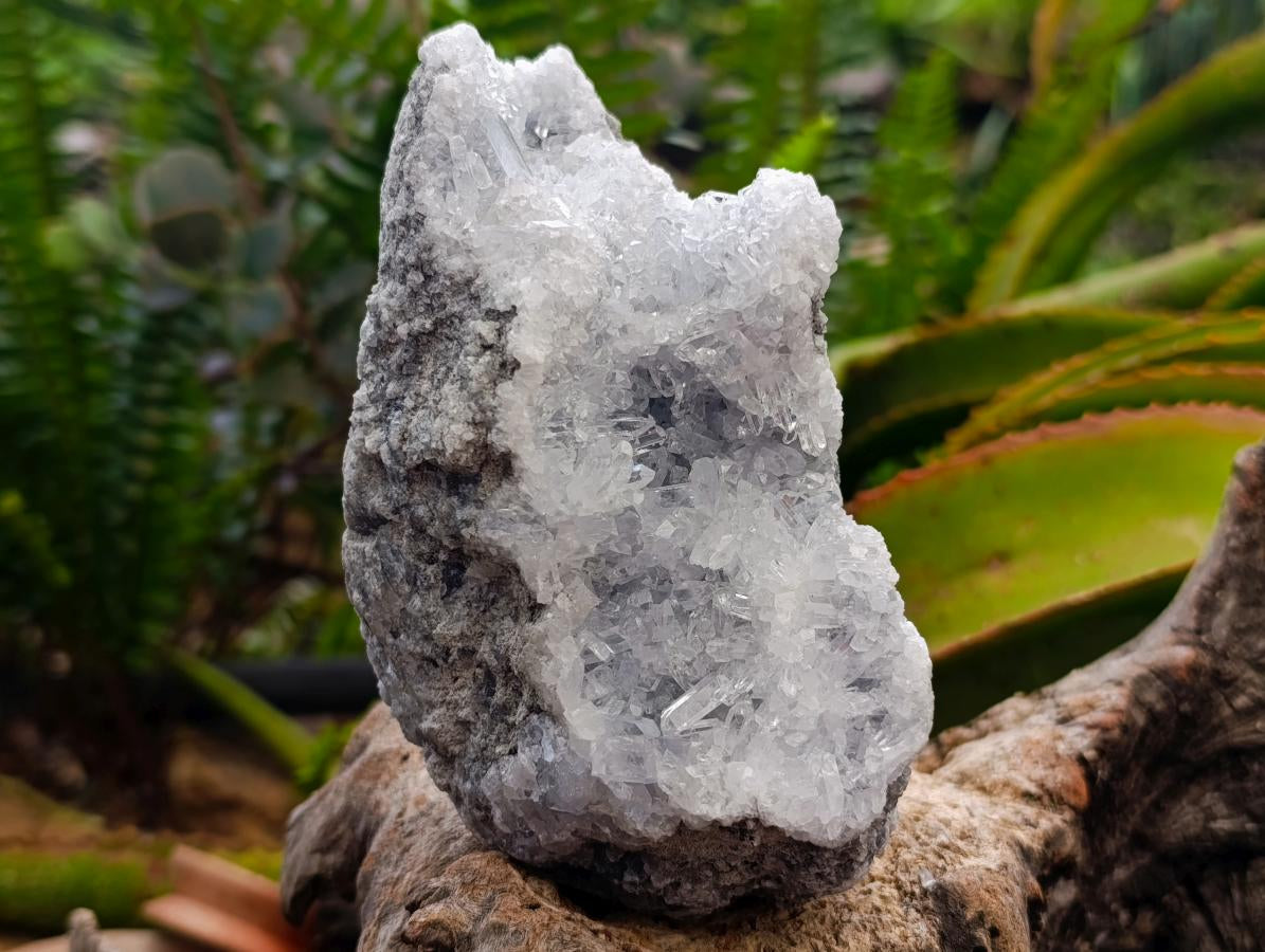 Natural Blue Celestite Specimens x 2 From Sakoany, Madagascar - Toprock Gemstones and Minerals 